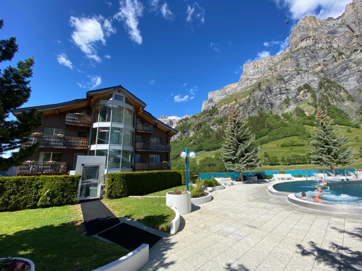 Hotel Viktoria-Leukerbad-Therme Екстериор снимка