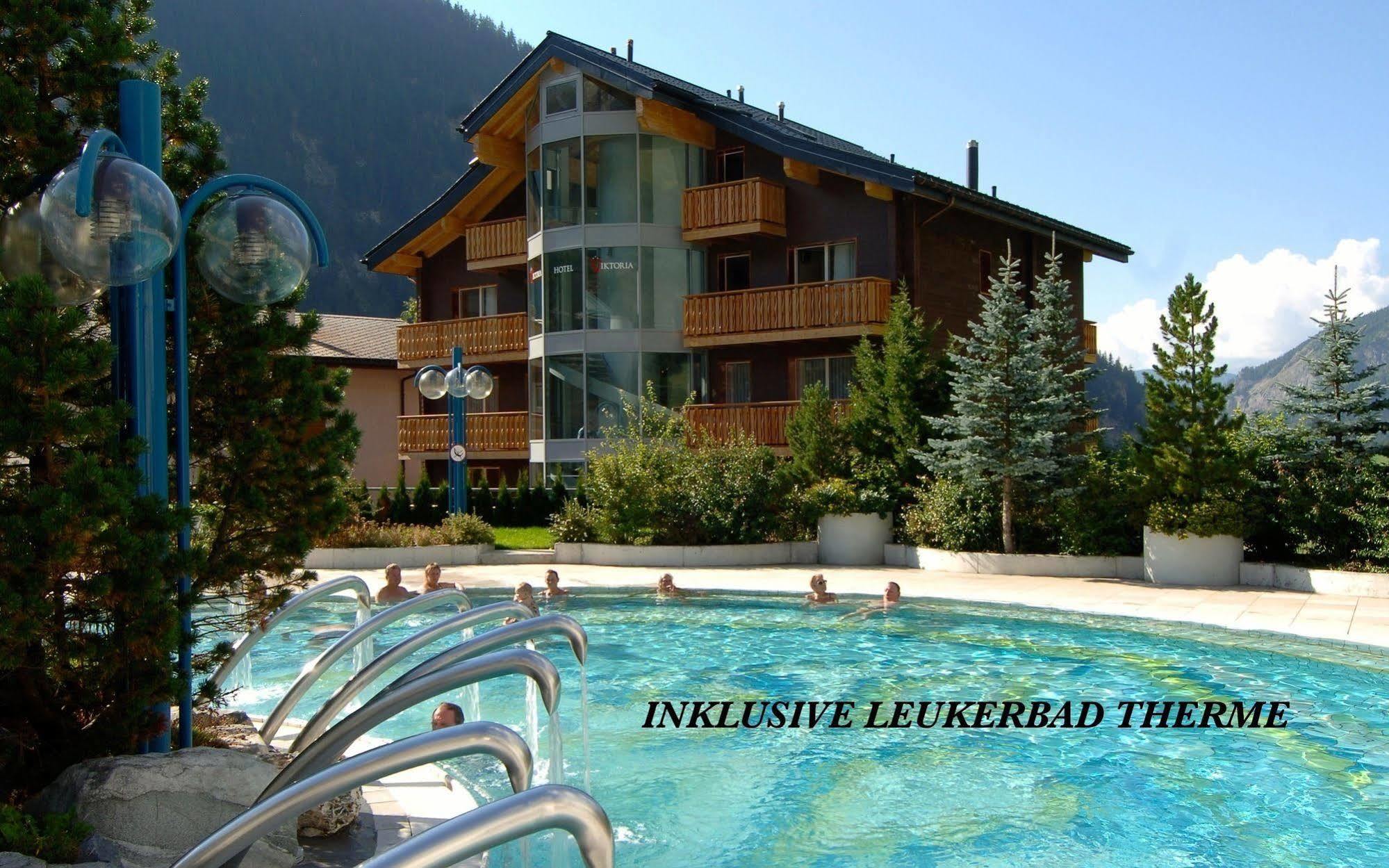 Hotel Viktoria-Leukerbad-Therme Екстериор снимка