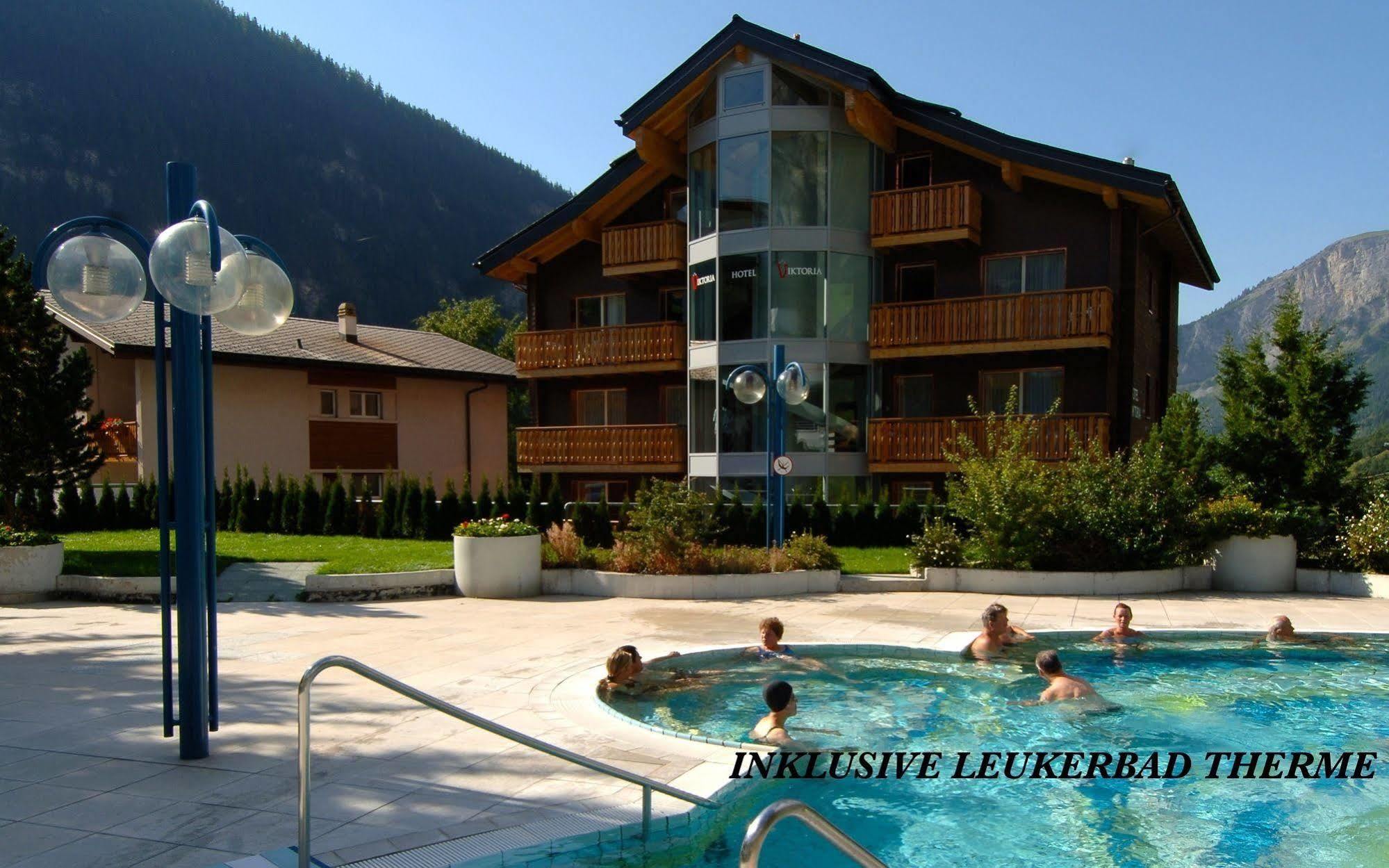 Hotel Viktoria-Leukerbad-Therme Екстериор снимка
