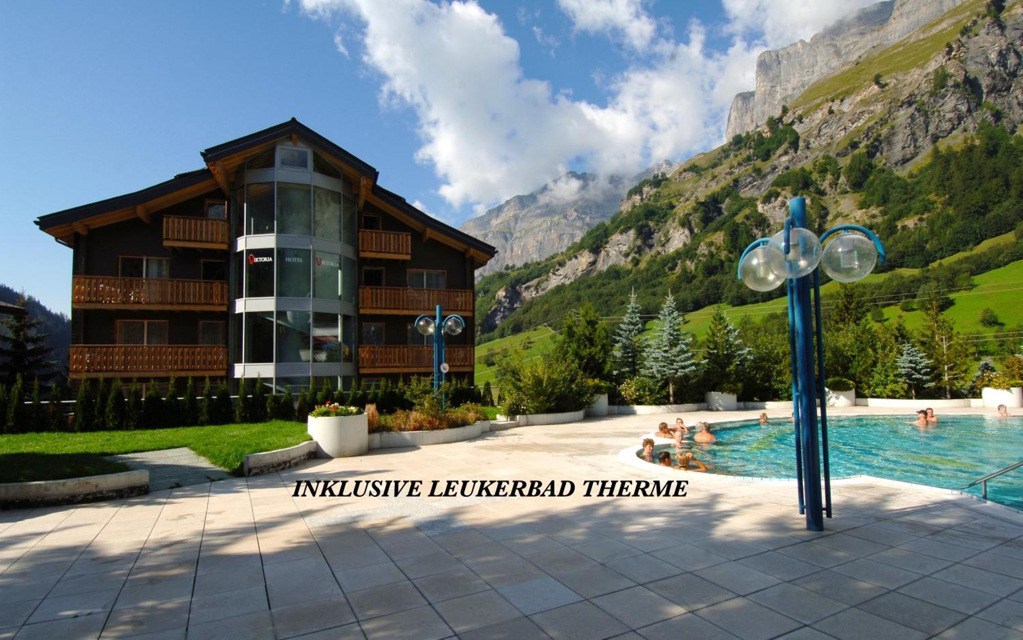 Hotel Viktoria-Leukerbad-Therme Екстериор снимка